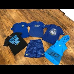 Youth Boys Small and Medium Nike and Under Armour